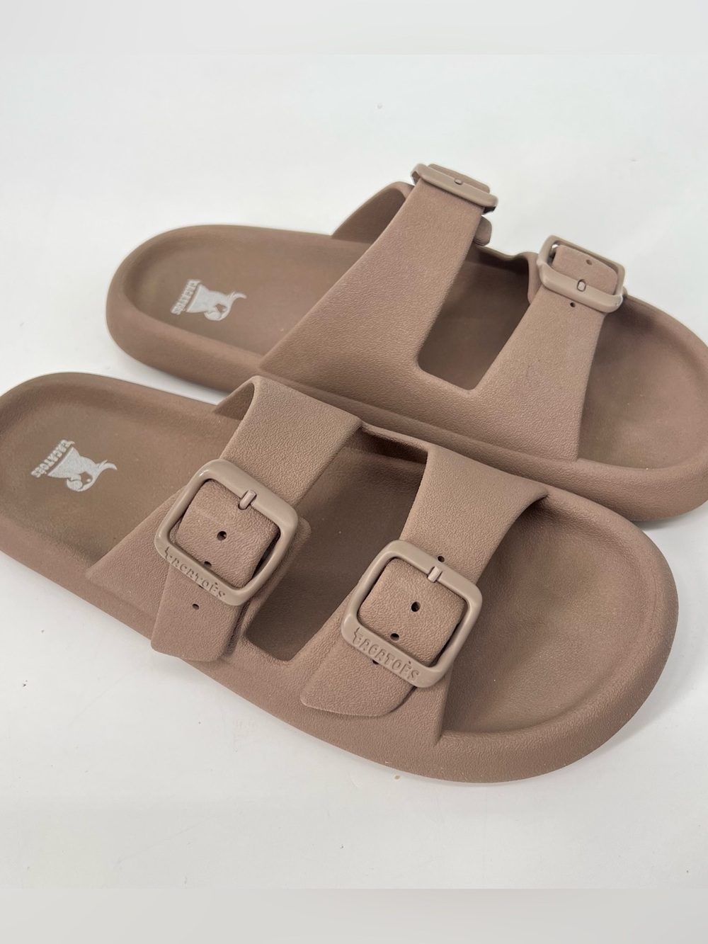 Cacatoes Jessy Classic Slide‎ Sandals Taupe Brown 41/42